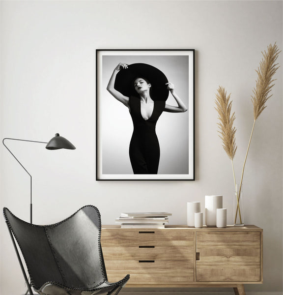 Elegant Lady II-Art for Interiors-Online Framed-Australian Made Wall Art-Milk n Honey Designs