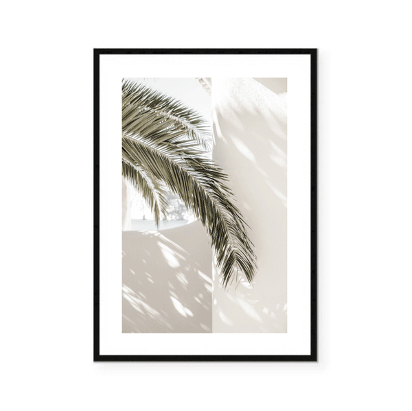 Palm Leaf Shadow Print