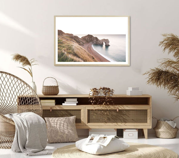 Dorset Coastline Print-Art for Interiors-Online Framed-Australian Made Wall Art-Milk n Honey Designs