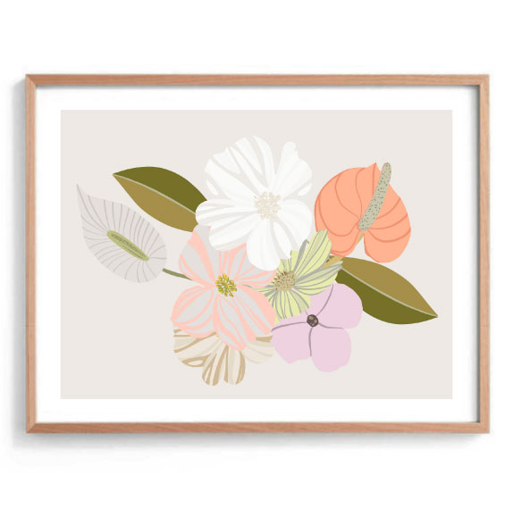 Flowerbox I Illustration Print