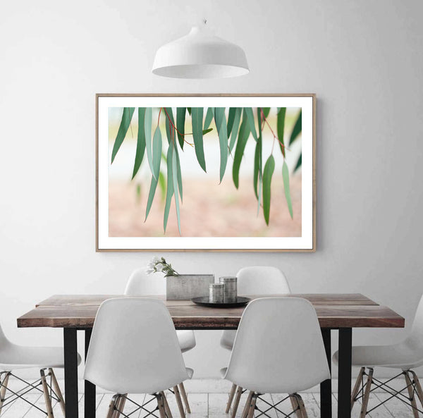 Among the Gum Trees Print-Art for Interiors-Online Framed-Australian Made Wall Art-Milk n Honey Designs