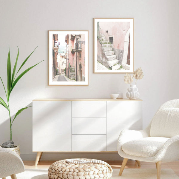 Italian Photography Set of 2-Art for Interiors-Online Framed-Australian Made Wall Art-Milk n Honey Designs