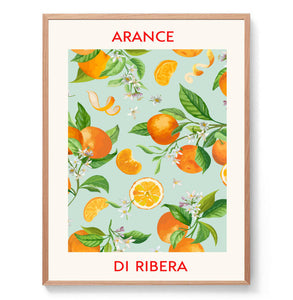 Oranges of Ribera Print