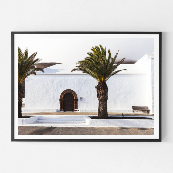 Spanish Palms Print-Art for Interiors-Online Framed-Australian Made Wall Art-Milk n Honey Designs