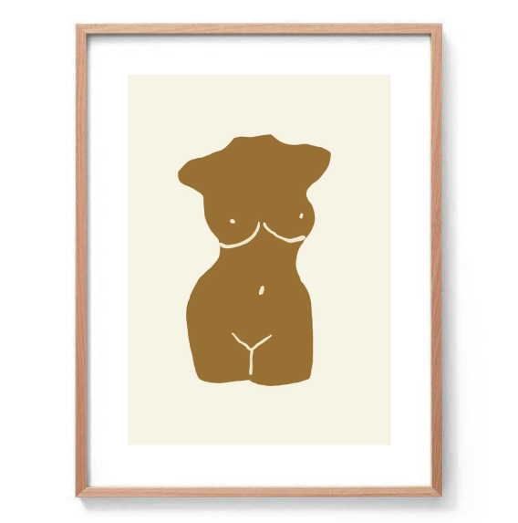 Nude Figure Print