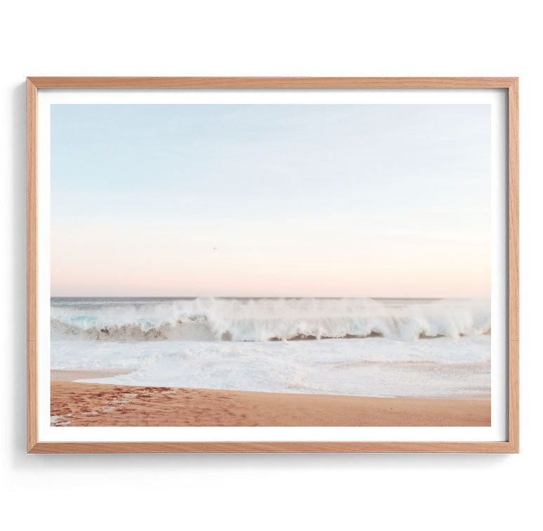 Tranquil Shores Ocean Photography Print-Art for Interiors-Online Framed-Australian Made Wall Art-Milk n Honey Designs