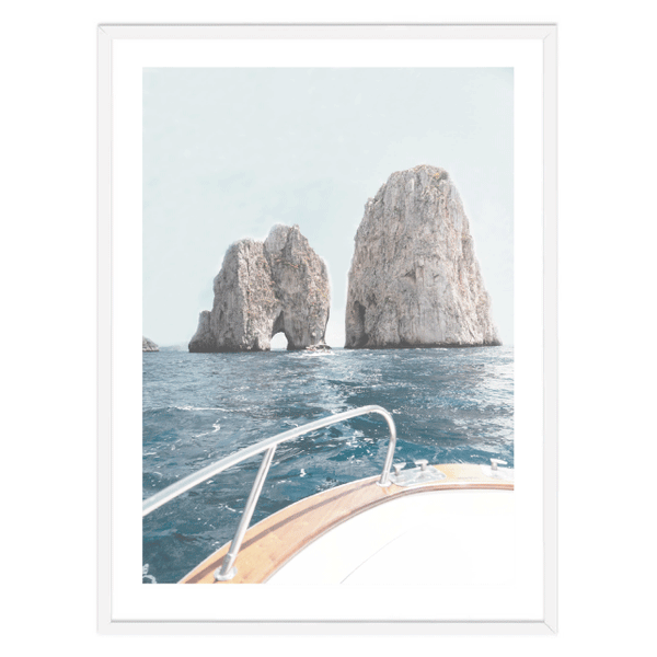 Capri Waters Print